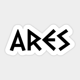 Ares Sticker